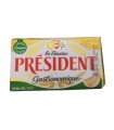 Plaqueta de mantequilla con sal 80% "President" (125 g)